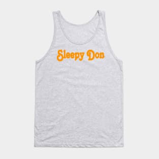 Sleepy Don - April 15, 2024 - Back Tank Top